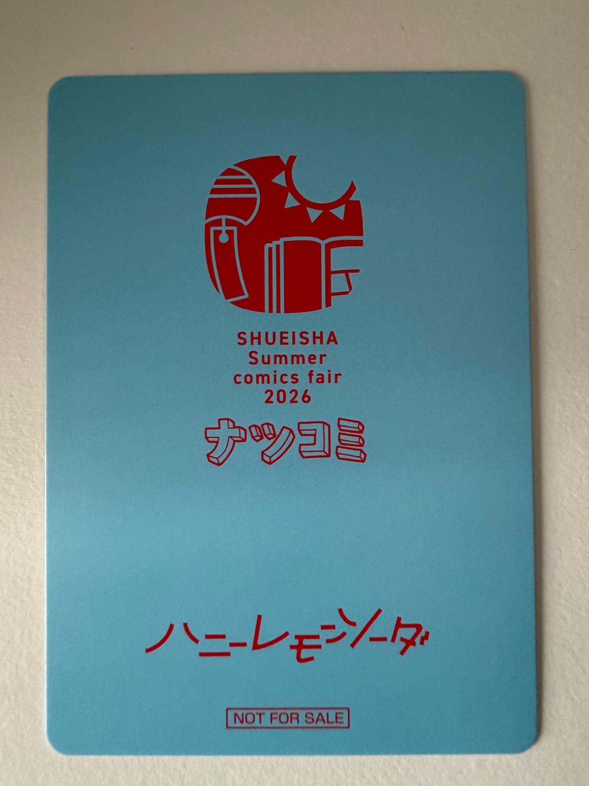 Honey Lemon Soda Summer Comics Fair 2026 Metakira Card