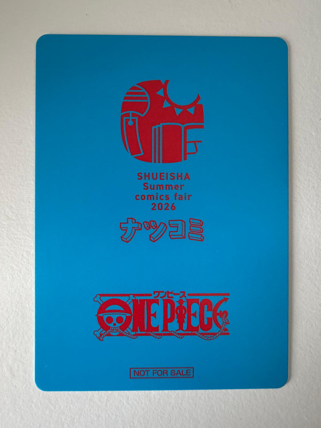 Luffy Summer Comics Fair 2026 Metakira Card