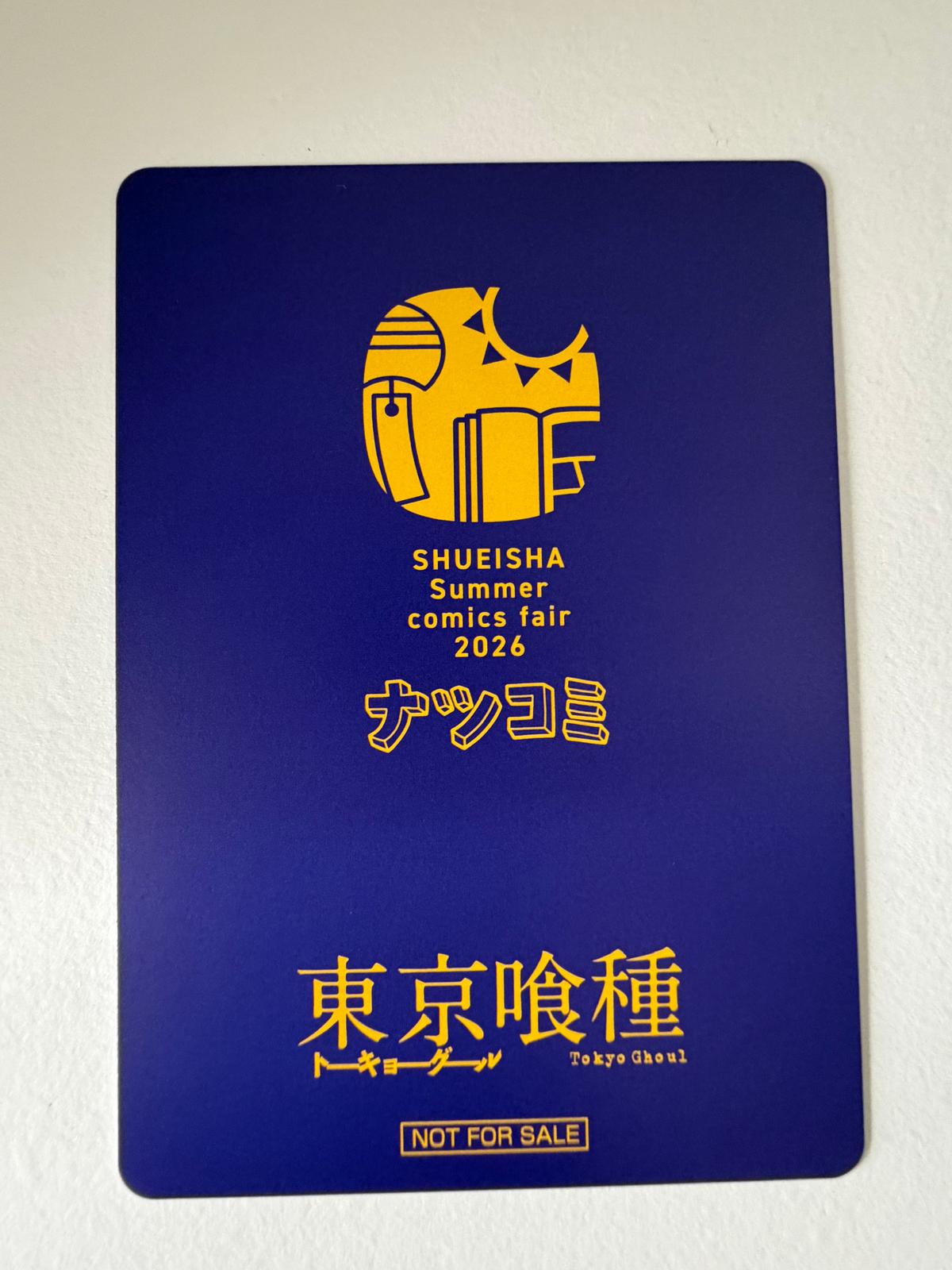 Tokyo Ghoul Summer Comics Fair 2026 Metakira Card